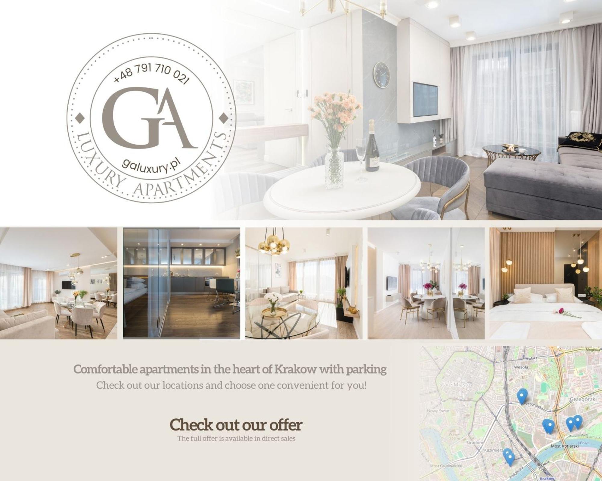 Ga Luxury Apartments G29 Cracovia Esterno foto
